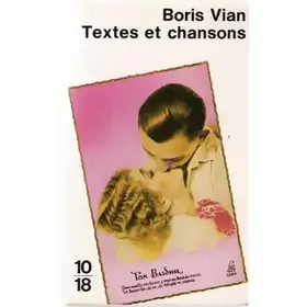 Couverture du produit · TEXTES ET CHANSONS