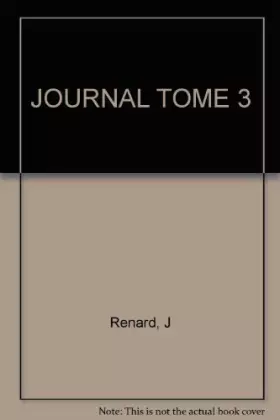 Couverture du produit · JOURNAL TOME 3