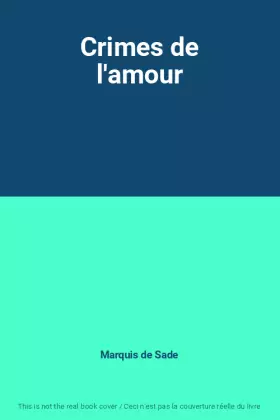 Couverture du produit · Crimes de l'amour