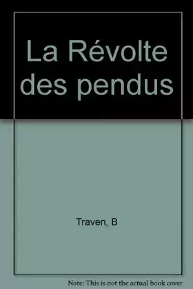 Couverture du produit · La Révolte des pendus