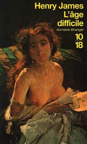 Couverture du produit · L'âge difficile
