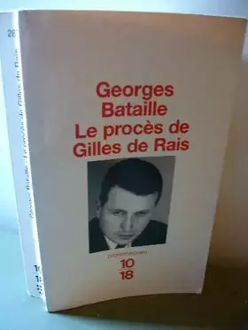 Couverture du produit · Le procès de Gilles de Rais