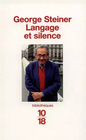 Couverture du produit · Langage et silence