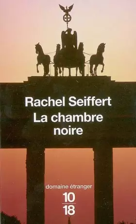 Couverture du produit · La chambre noire