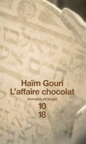 Couverture du produit · L'affaire Chocolat