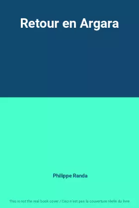 Couverture du produit · Retour en Argara