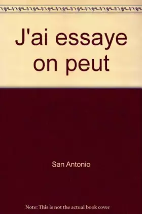 Couverture du produit · J AI ESSAYE ON PEUT