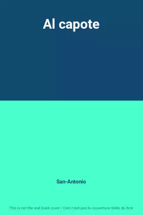 Couverture du produit · Al capote