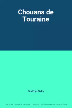Couverture du produit · Chouans de Touraine