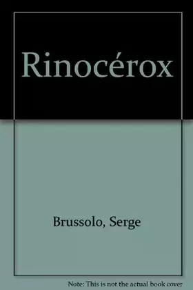 Couverture du produit · Rinocérox