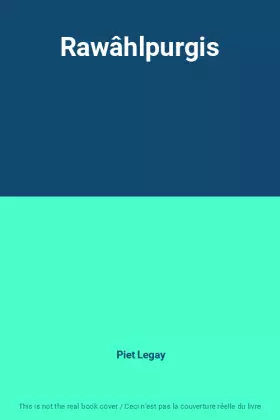 Couverture du produit · Rawâhlpurgis