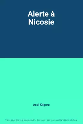 Couverture du produit · Alerte à Nicosie