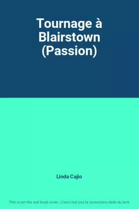 Couverture du produit · Tournage à Blairstown (Passion)