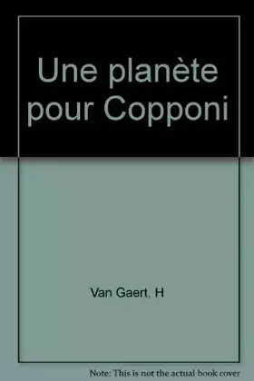 Couverture du produit · Une planète pour Copponi