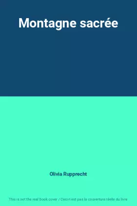 Couverture du produit · Montagne sacrée