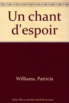 Couverture du produit · Un chant d'espoir