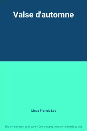 Couverture du produit · Valse d'automne