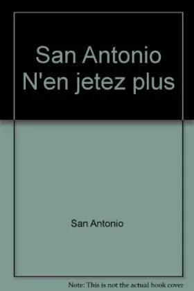 Couverture du produit · N'en jetez plus ! (Spécial police)