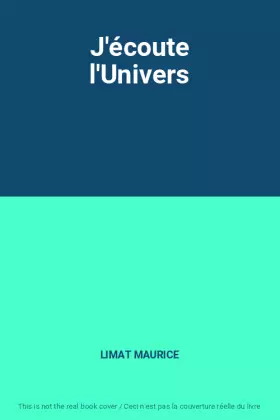 Couverture du produit · J'écoute l'Univers