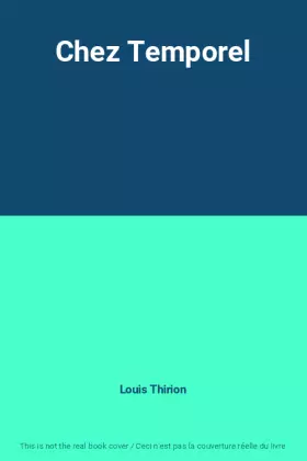 Couverture du produit · Chez Temporel
