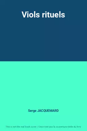 Couverture du produit · Viols rituels