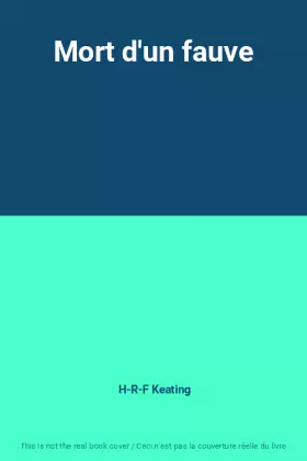Couverture du produit · Mort d'un fauve