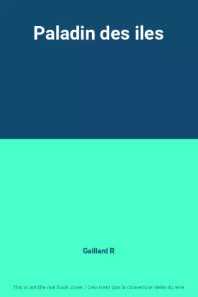 Couverture du produit · Paladin des iles