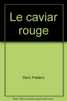 Couverture du produit · CAVIAR ROUGE