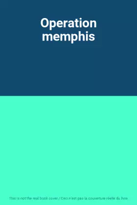 Couverture du produit · Operation memphis