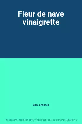 Couverture du produit · Fleur de nave vinaigrette
