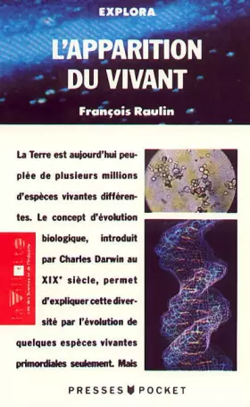 Couverture du produit · L'apparition du vivant