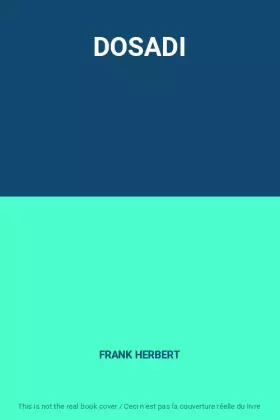 Couverture du produit · DOSADI