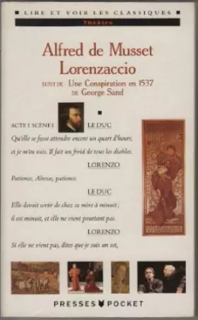 Couverture du produit · Lorenzaccio