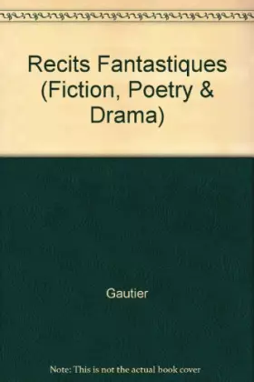 Couverture du produit · Récits fantastiques