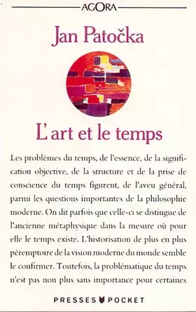 Couverture du produit · L'Art et le Temps
