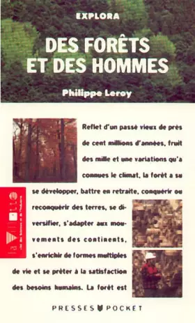 Couverture du produit · Des forêts et des hommes