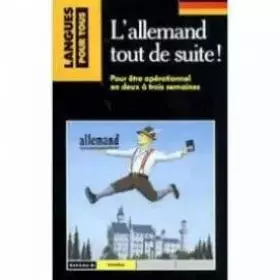Couverture du produit · L'allemand tout de suite !