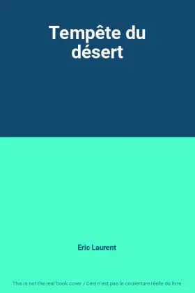 Couverture du produit · Tempête du désert