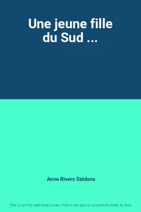 Couverture du produit · Une jeune fille du Sud ...