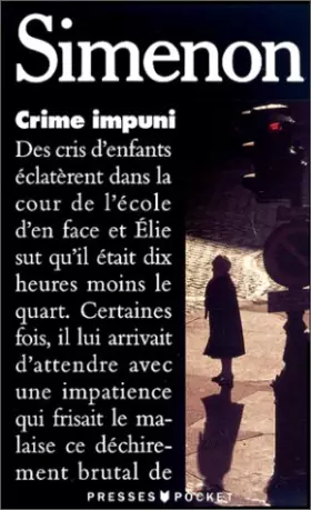 Couverture du produit · Crime impuni