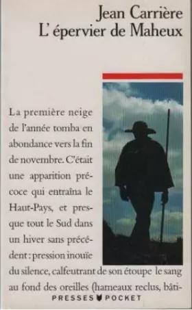 Couverture du produit · L'épervier de Maheux