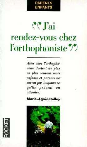 Couverture du produit · J'ai rendez-vous avec l'orthophoniste
