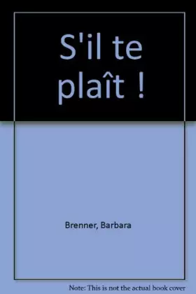 Couverture du produit · S'il te plaît !