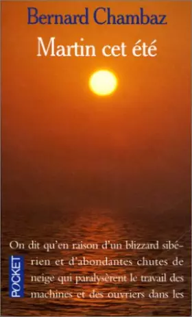 Couverture du produit · MARTIN CET ETE