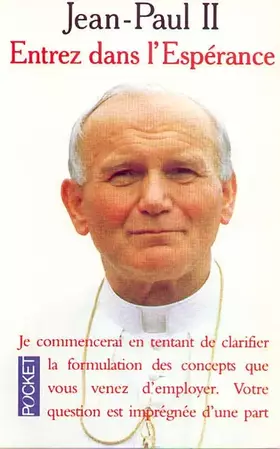 Couverture du produit · ENTREZ DANS L'ESPERANCE