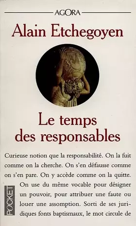 Couverture du produit · Le Temps des responsables