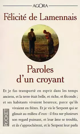 Couverture du produit · Paroles d'un croyant