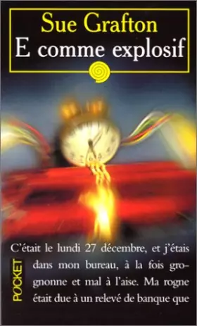 Couverture du produit · E comme explosif