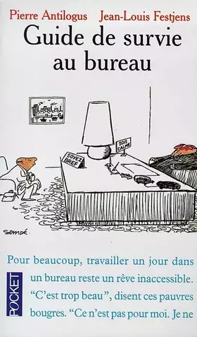 Couverture du produit · Guide de survie au bureau