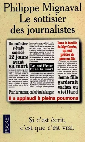 Couverture du produit · Le sottisier des journalistes
